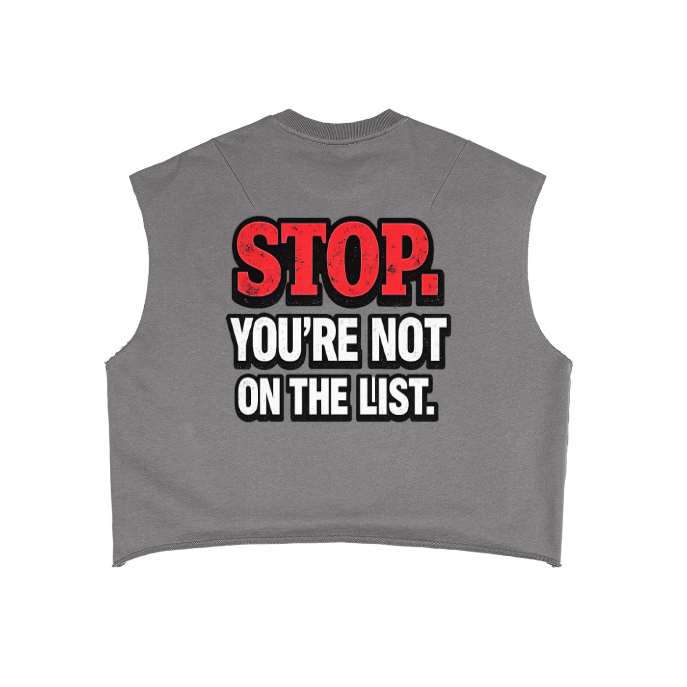 French Terry Boxy Tank Top